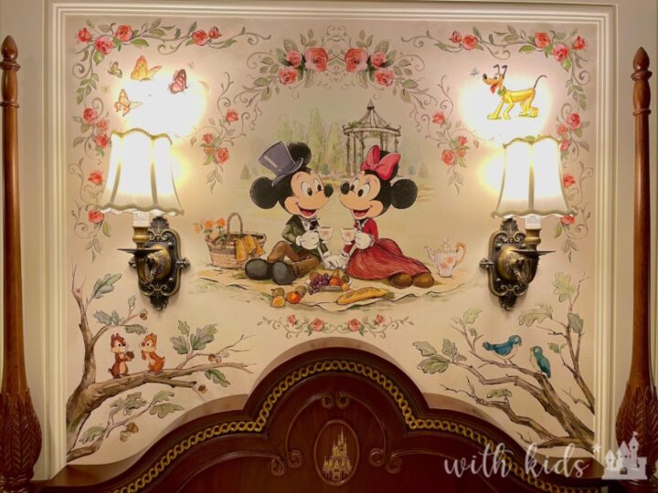 東京ディズニーランドホテル パークビュー スタンダード・コーナールームの室内